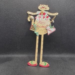 * 4 For $25* Kirklands Festive Cat Metal Christmas Decoration